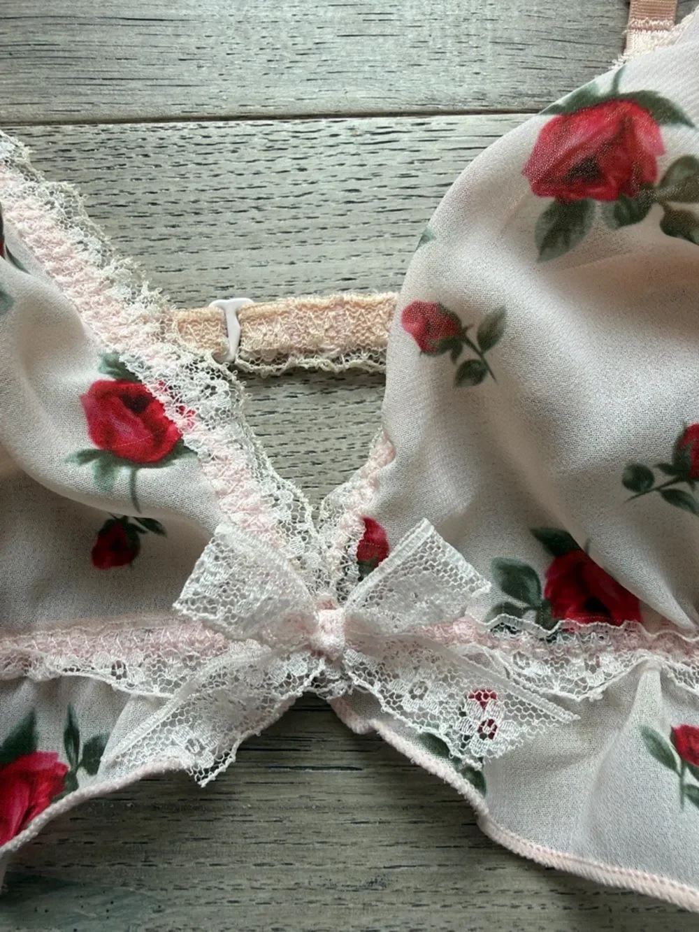 Forever 21 floral bralette